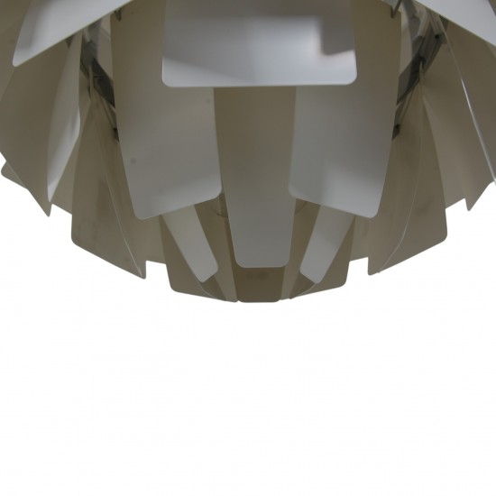 Poul Henningsen hvid Kogle lampe 84 cm 2000'erne