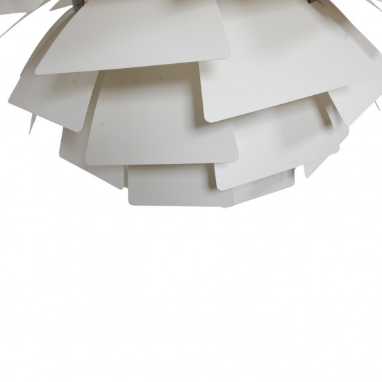 Poul Henningsen hvid Kogle lampe 84 cm 2000'erne