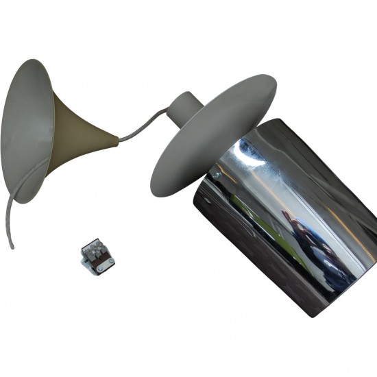 Poul Henningsen hvid Kogle lampe 84 cm 2000'erne