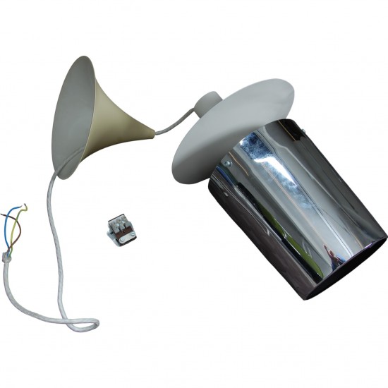 Poul Henningsen hvid Kogle lampe 84 cm 2000'erne