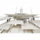 Poul Henningsen hvid Kogle lampe 84 cm 2000'erne