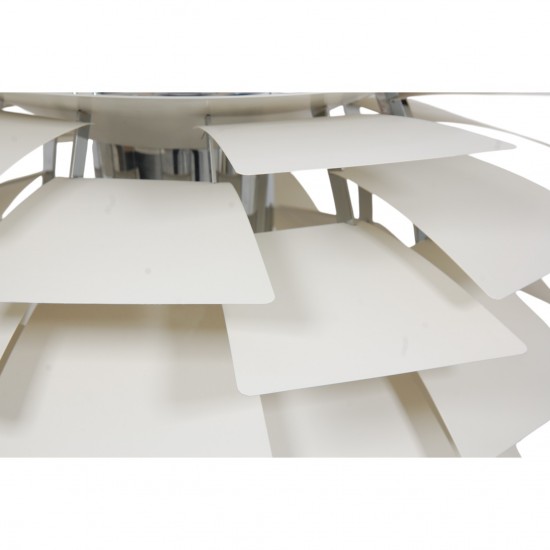 Poul Henningsen hvid Kogle lampe 84 cm 2000'erne