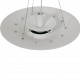 Poul Henningsen hvid Kogle lampe 84 cm 2000'erne