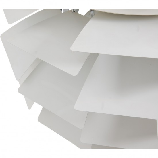 Poul Henningsen hvid Kogle lampe 84 Cm 2000'erne