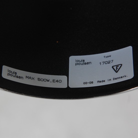 Poul Henningsen hvid Kogle lampe 84 Cm 2000'erne