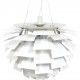 Poul Henningsen hvid Kogle lampe 84 Cm 2000'erne