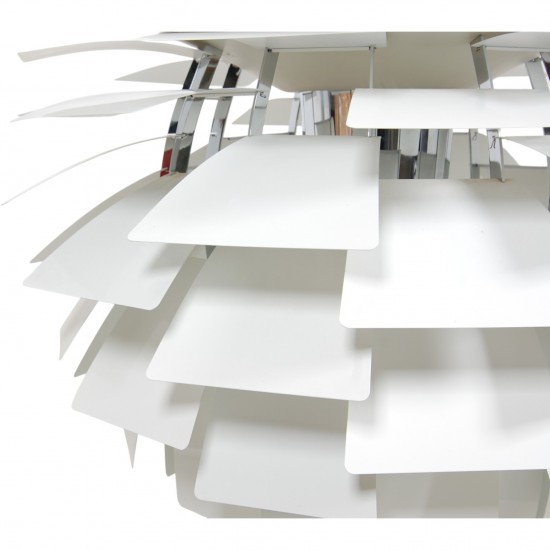 Poul Henningsen hvid Kogle lampe 84 Cm 2000'erne