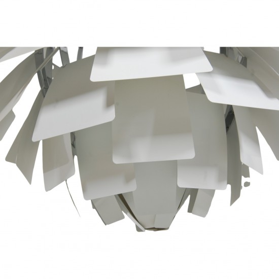 Poul Henningsen hvid Kogle lampe 84 Cm 2000'erne