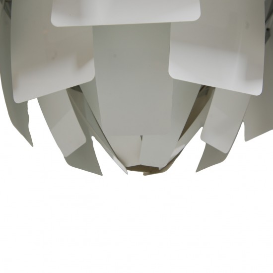 Poul Henningsen hvid Kogle lampe 84 Cm 2000'erne