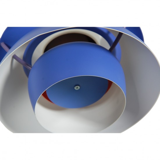 Poul Henningsen blå PH5 lampe 1990'erne