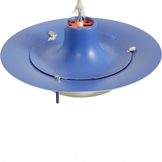 Poul Henningsen blå PH5 lampe 1990'erne