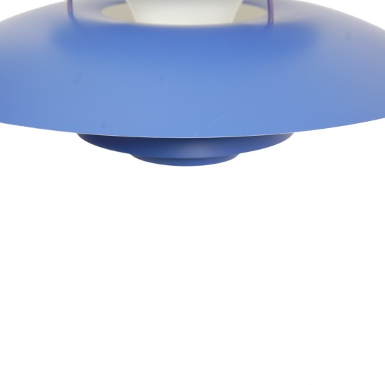 Poul Henningsen blå PH5 lampe 1990'erne