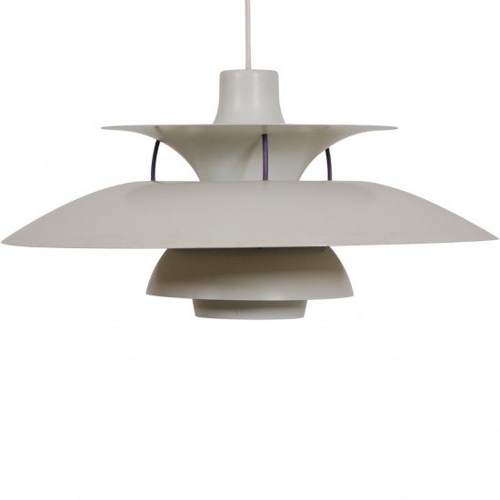 Poul Henningsen hvid PH5 lampe 1990'erne