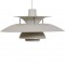 Poul Henningsen hvid PH5 lampe 1990'erne