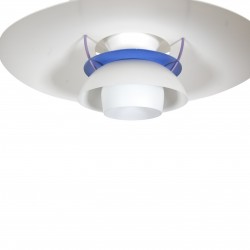 Poul Henningsen hvid PH5 lampe 1990'erne