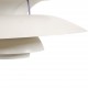 Poul Henningsen hvid PH5 lampe 1990'erne