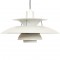 Poul Henningsen hvid PH5 lampe 1990'erne