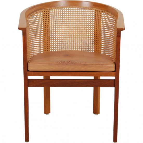 Rud Thygsen Kongestol i mahogni 1980'erne