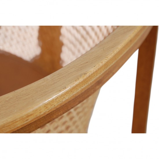 Rud Thygsen Kongestol i mahogni 1980'erne