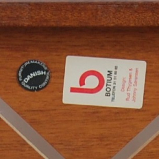 Rud Thygsen Kongestol i mahogni 1980'erne