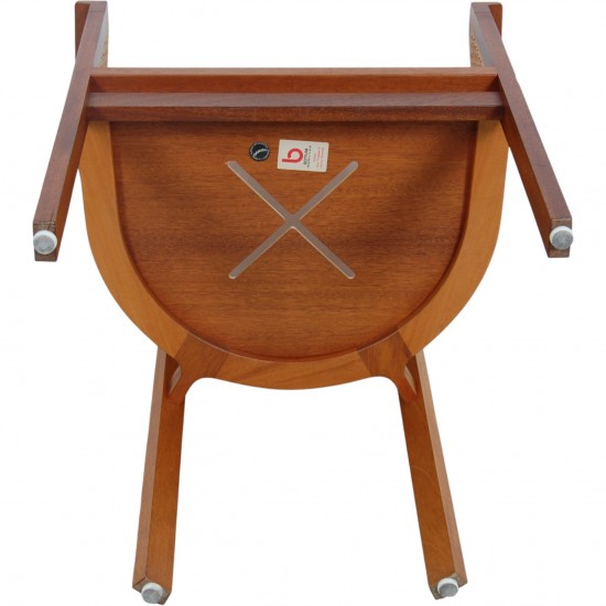 Rud Thygsen Kongestol i mahogni 1980'erne