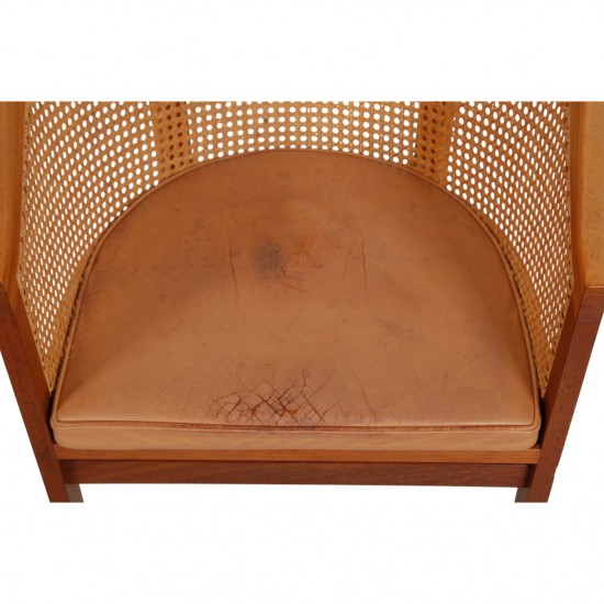 Rud Thygsen Kongestol i mahogni 1980'erne