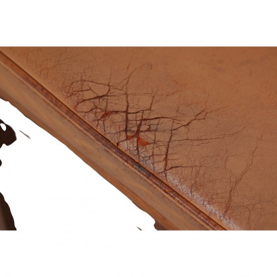 Rud Thygsen Kongestol i mahogni 1980'erne