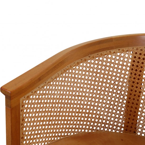 Rud Thygsen Kongestol i mahogni 1980'erne