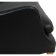 Arne Vodder 2.seater AV5 sofa in black leather