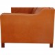 Børge Mogensen 2-personers 2212 sofa i patineret cognac læder