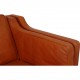 Børge Mogensen 2-personers 2212 sofa i patineret cognac læder