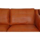 Børge Mogensen 2-personers 2212 sofa i patineret cognac læder
