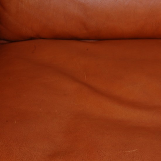 Børge Mogensen 3.personers 2213 sofa i patineret cognac læder