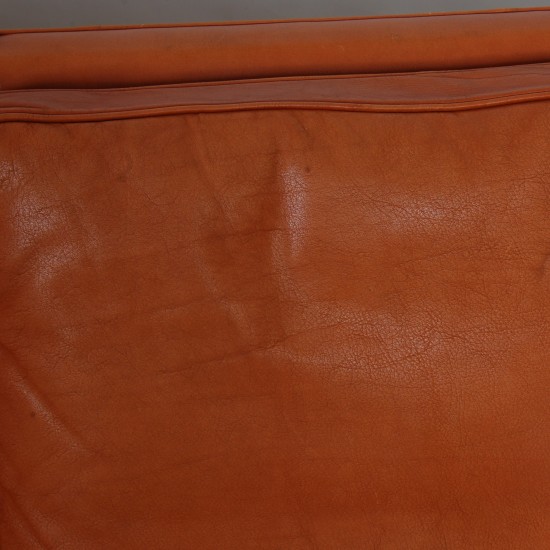 Børge Mogensen 3.personers 2213 sofa i patineret cognac læder