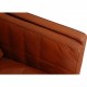Børge Mogensen 3.personers 2213 sofa i patineret cognac læder