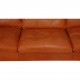 Børge Mogensen 3.personers 2213 sofa i patineret cognac læder