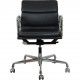 Charles Eames Ea-217 softpad kontorstol i mørkegråt læder