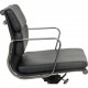 Charles Eames Ea-217 softpad kontorstol i mørkegråt læder