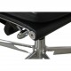 Charles Eames Ea-217 softpad kontorstol i mørkegråt læder