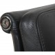 Charles Eames Ea-217 softpad kontorstol i mørkegråt læder