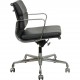 Charles Eames Ea-217 softpad kontorstol i mørkegråt læder