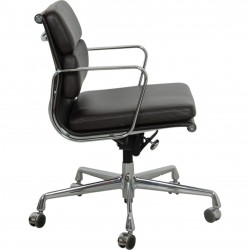 Charles Eames Ea-217 softpad office chair in brown leather 2015