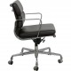 Charles Eames Ea-217 softpad kontorstol i brun læder 2015