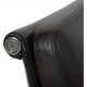 Charles Eames Ea-217 softpad kontorstol i brun læder 2015