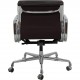 Charles Eames Ea-217 softpad kontorstol i brun læder 2015