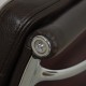 Charles Eames Ea-217 softpad kontorstol i brun læder 2015