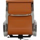 Charles Eames Ea-219 softpad kontorstol nybetrukket med cognac bizon læder