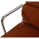 Charles Eames Ea-219 softpad kontorstol nybetrukket med cognac bizon læder