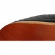 Charles Eames Lounge chair with ottoman in black leather