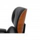 Charles Eames Lounge chair med ottoman i sort læder